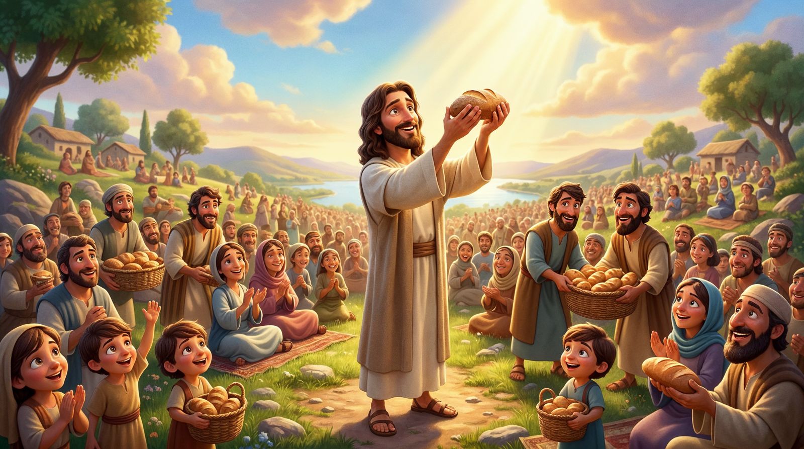 Jesus dankt